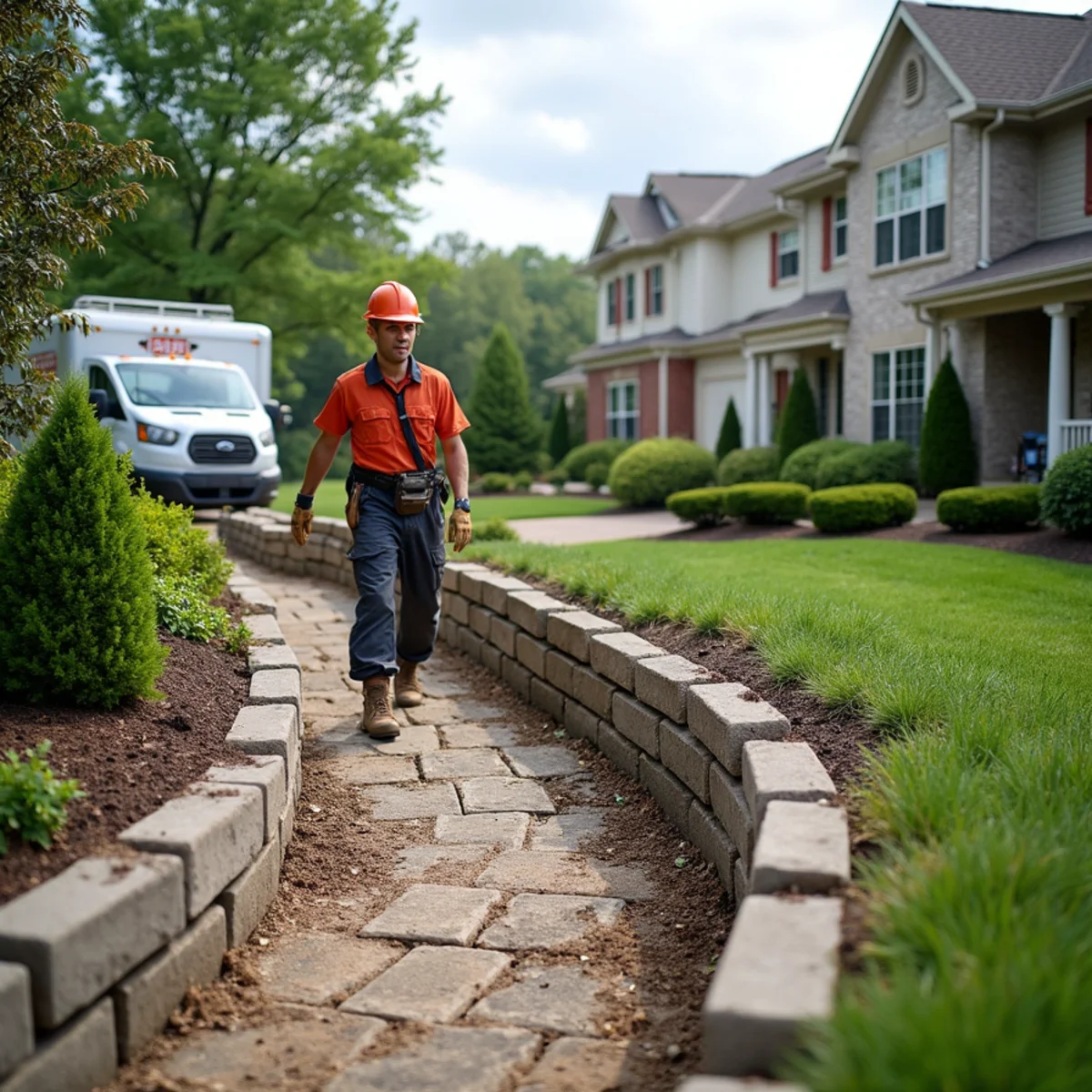 Landscaping and hardscaping in Cleveland, OH by Galan's Landscaping