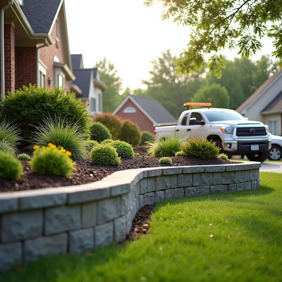Landscaping and hardscaping in Colerain Township, OH by Galan's Landscaping