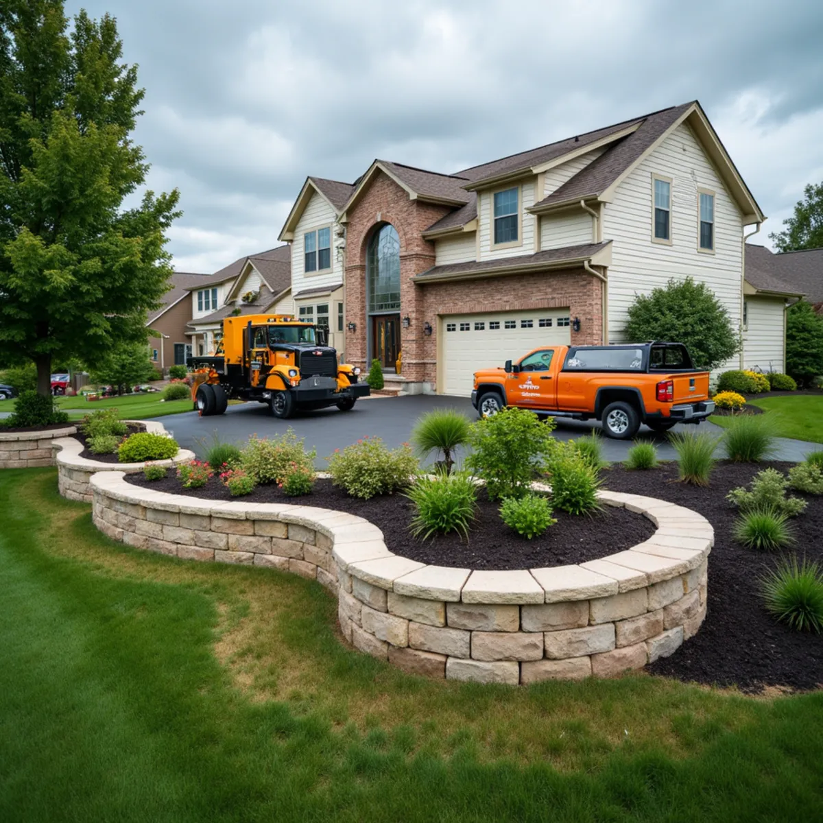 Landscaping and hardscaping in Dent, OH by Galan's Landscaping