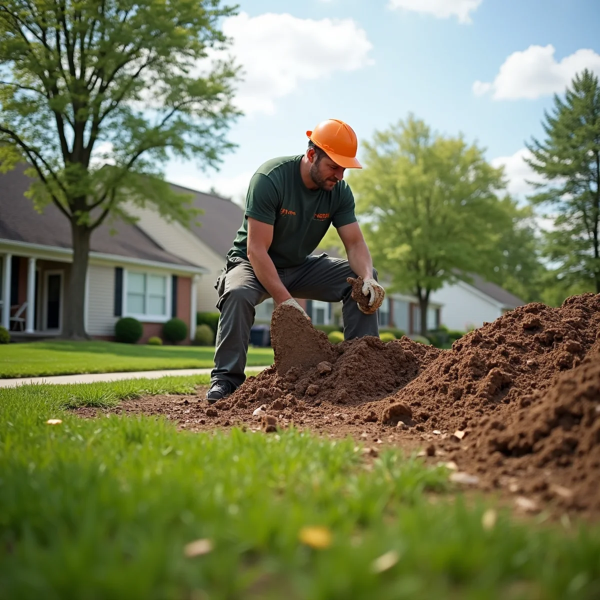 Landscaping and hardscaping in Fairborn, OH by Galan's Landscaping