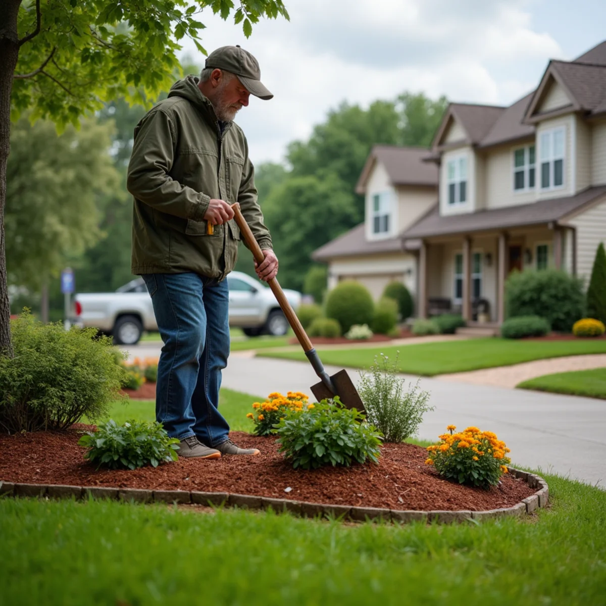 Landscaping and hardscaping in Gahanna, OH by Galan's Landscaping