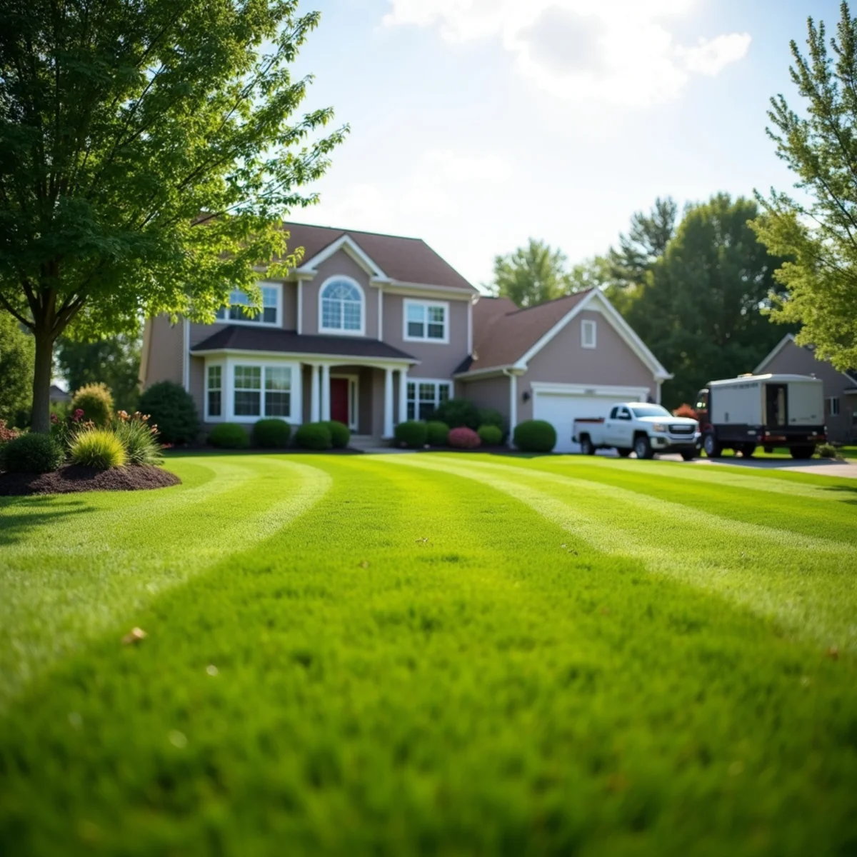 Landscaping and hardscaping in Huber Heights, OH by Galan's Landscaping