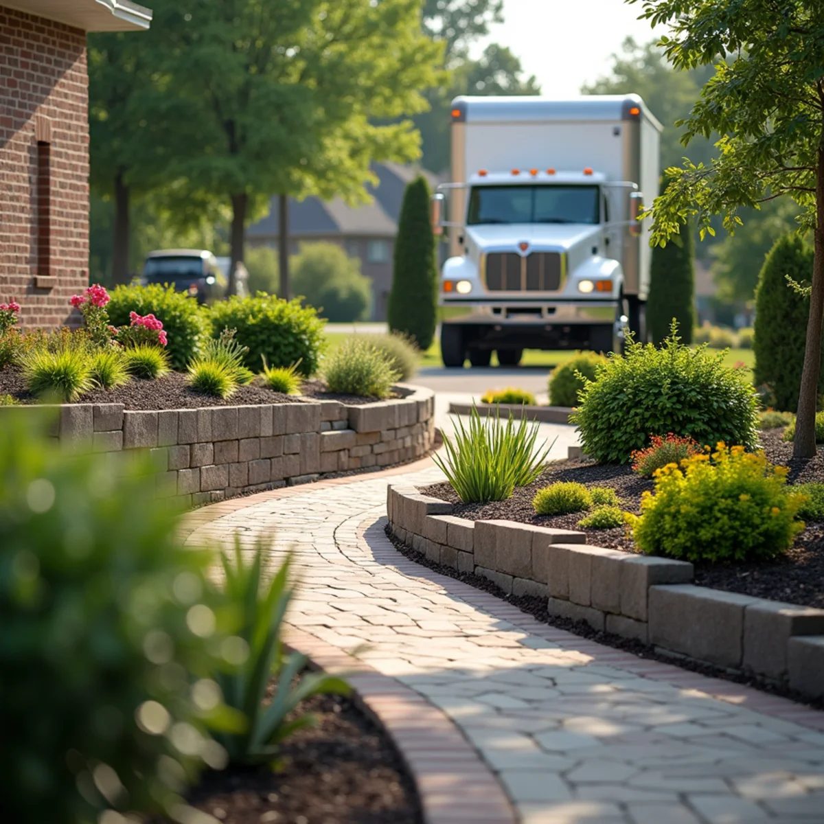 Landscaping and hardscaping in Piqua, OH by Galan's Landscaping