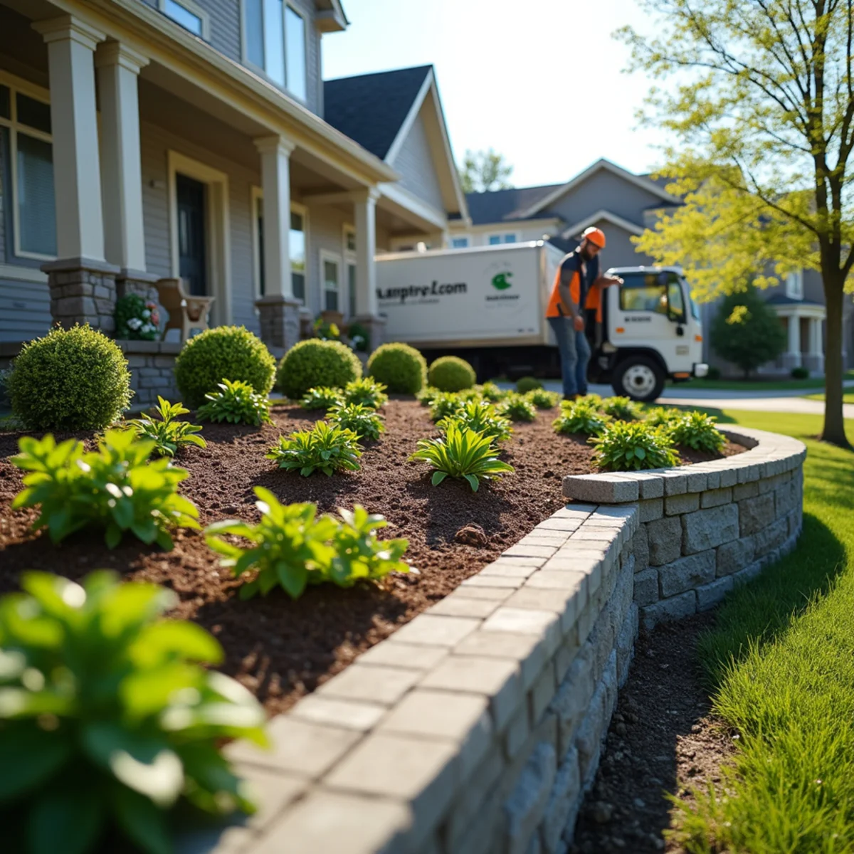 Landscaping and hardscaping in Symmes Township, OH by Galan's Landscaping